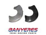 Protector Mitani tapa embrague carbon para Montesa cota 4RT opcion texaliun blanco Carbon negro.