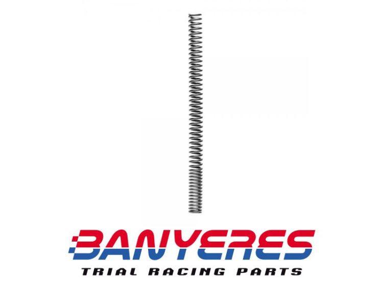Tech Factory special spring for aluminum fork more hardness 2 options 6.8N/MM - 9.5N/MM