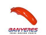 Guardabarros de fibra Mitani para honda RTL 250 S Rojo modelo HRC