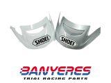 Visera original Shoei para TR3 color blanco / gris.