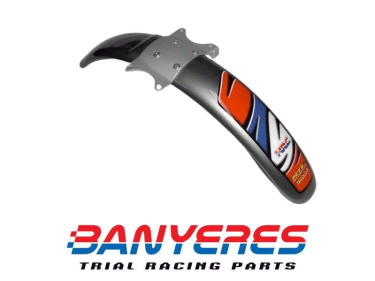 Guardabarros delantero Montesa 315R decoracion RTL - HRC para suspension delantera Showa.