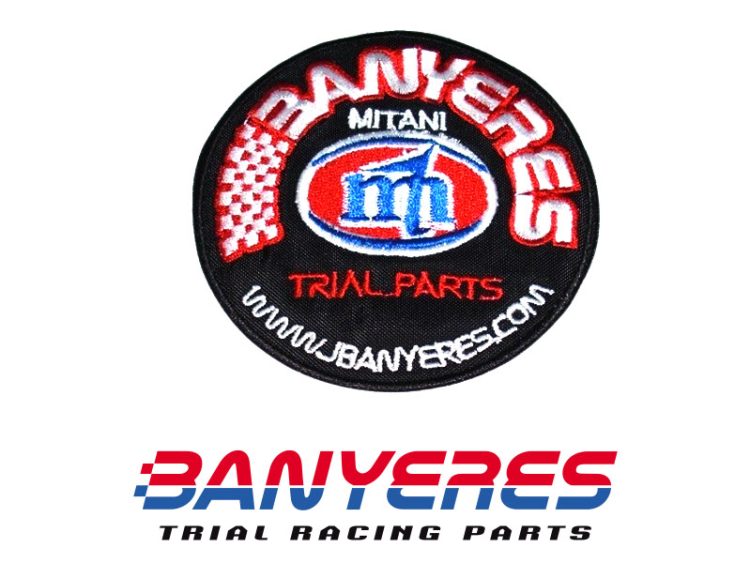 Parche brodado con el logo Jbanyeres Parts.