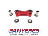 Bieleta suspension trasera especial aluminio mecanizado para Montesa cota 4RT y cota 315R
