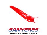 Guardabarros trasero modelo nuevo per 4RT original Montesa rojo. sin adhesivos.