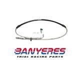 Latiguillo freno delantero para bomba freno AJP y Bracteck para pinzas de freno nuevos modelos Bracteck y monoblock.