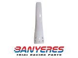 Guardabarros trasero Mitani sin adhesivo para Montesa 315R color blanco.Made in Japan