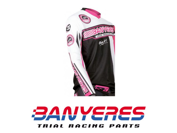 Samarreta màniga llarga especial trial Jbanyeresparts color rosa