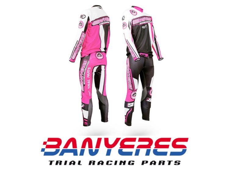 Pantalons especial trial Jbanyeresparts color rosa