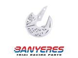 Protector disco delantero  nuevo modelo color blanco original Montesa 4RT 2020