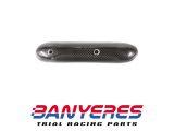 Protector carbono Mitani para escape delantero  Scorpa YS 125 F