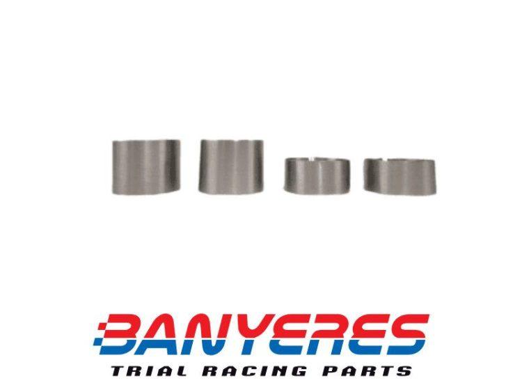 Casquets inoxidable per tiges de 41mm per muntar barres de 39 mm Showa - Tech.