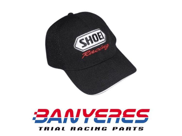 Gorra negra pàdoc - podiun oficial Shoei japan.