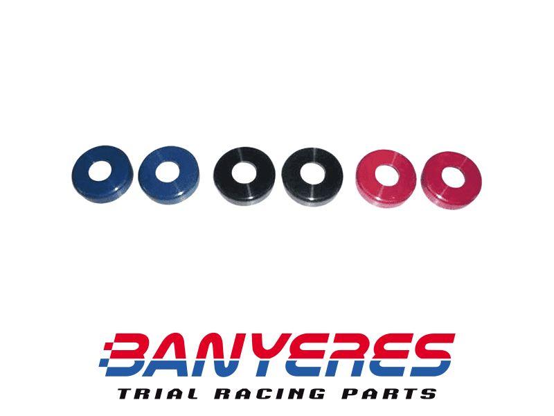 Casquillos Basculante aluminio Mitani para Montesa cota 4RT y cota 315R opción colores. - Imagen 3
