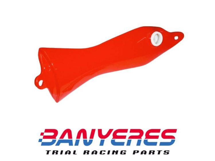Serbatoio originale in plastica rossa Honda del modello Montesa Cota 315 R