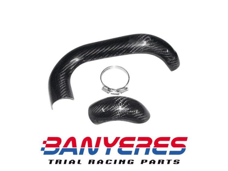 Protector carboni escape davanter Gas Gas  Pro (08 -10)