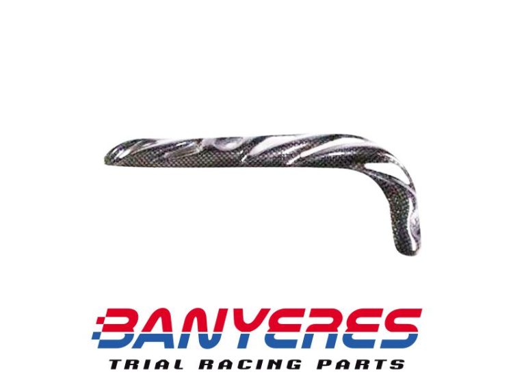 Protector escapament carboni davanter més llarg nou original Montesa, possible muntar models 2005-2026