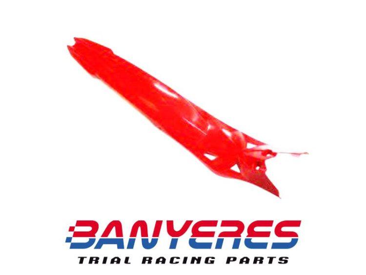 Original Honda red rear fender without adhesive for Montesa Cota 301 RR year 2020.