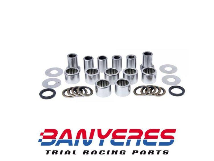 Kit cojinetes casquillos y retenes bieleta suspensión para Montesa Cota 315R - Cota 4RT- 4Ride todos los años.