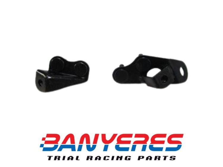Soportes caja de filtro guardabarros y escape original Honda de Montesa Cota 4RT 2005 - 2008