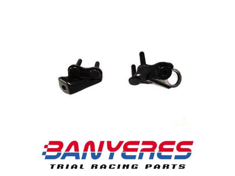 Soportes caja de filtro guardabarros y escape original Honda de Montesa Cota 4RT 2020 - 2025 todos los modelos 301RR.