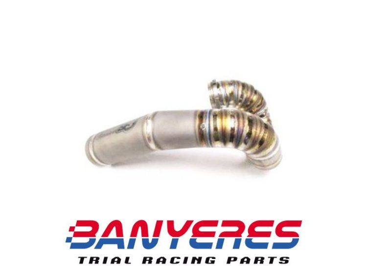 Escape especial titanio para Sherco 4 tiempos años 2014 - 2015 - 2016 - 2017.
