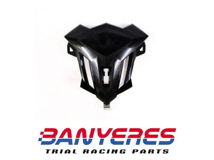 Black plastic lens with original Honda bracket for Montesa Cota 4RT model 2020.
