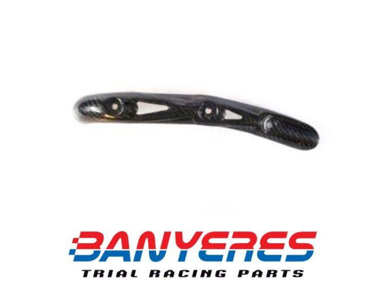 Protector carbono escape delantero Beta EVO 4T año 2010 - 2022