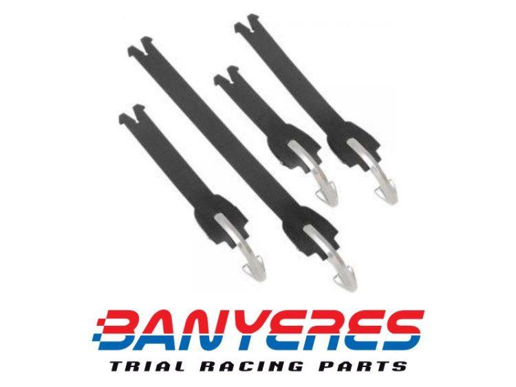 Correas para botas Alpinestar nuevas Tech T opción color blanco o negro.