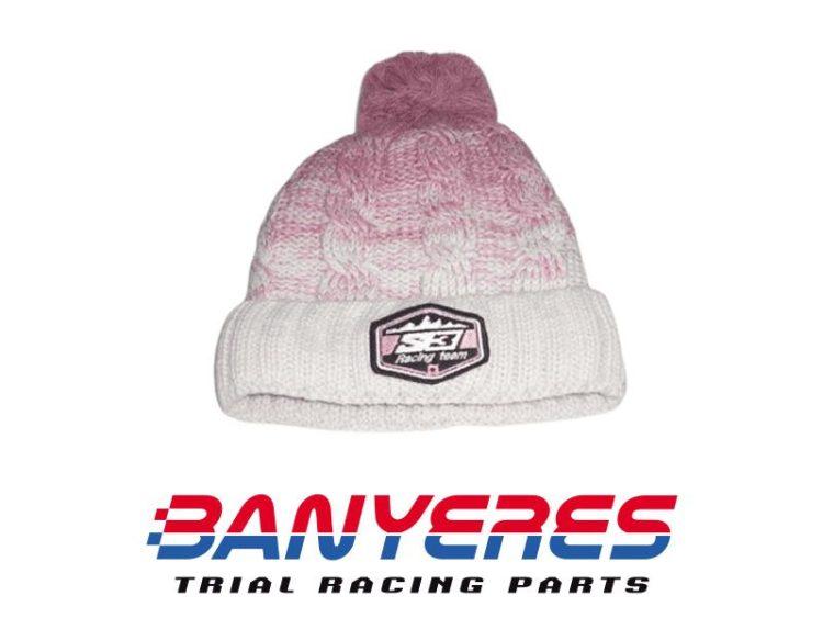 Gorro hivern S3parts color crema - rosa.