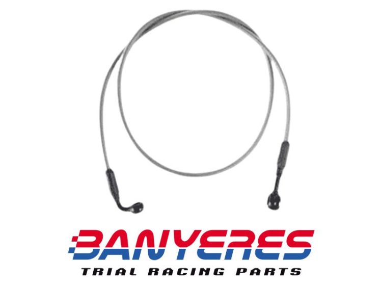 Latiguillo carbono para freno bomba Nissin-Brembo y pinza nuevas Bracteck.