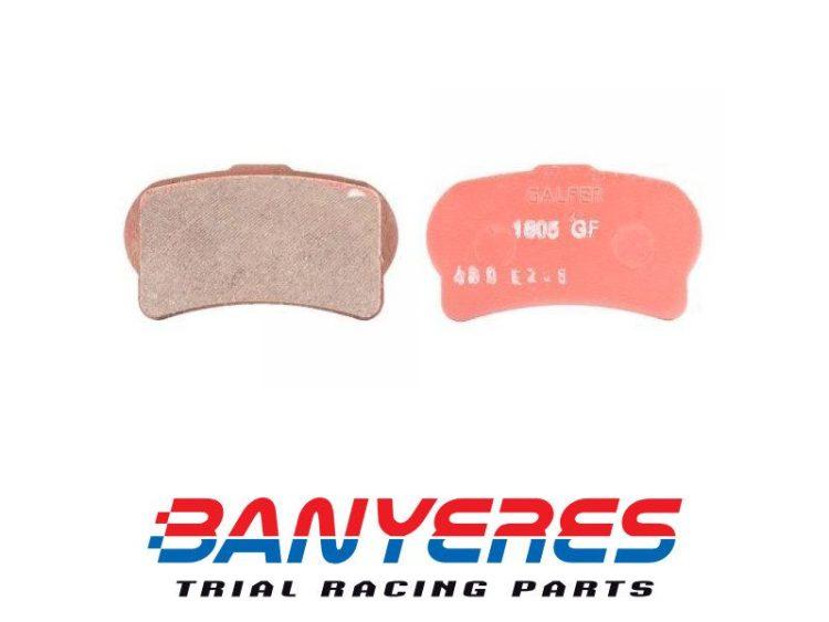 Pastillas de freno originales para pinza de freno nueva Monoblock Braktec