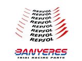 Kit adhesivos originales llantas Honda Repsol Montesa cota 4RT año 2020