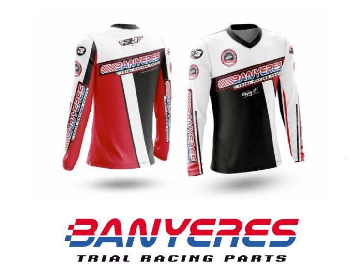 Samarreta trial especial Jbanyeres nou model.Tallas XS - S - M - L - XL - XXL - XXXL.