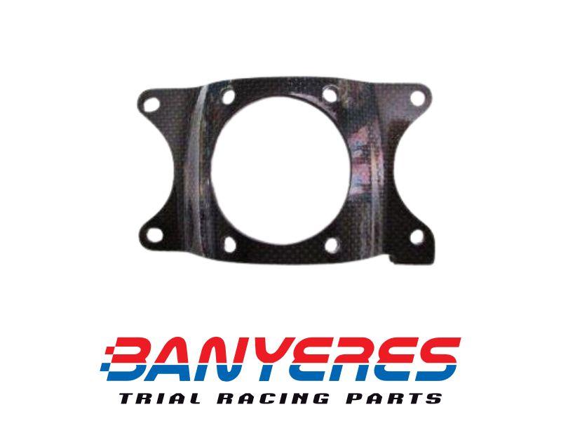 Puente carbono fabricado por Carbono Racing para Showa - Tech - Paioli - Marzocchi.