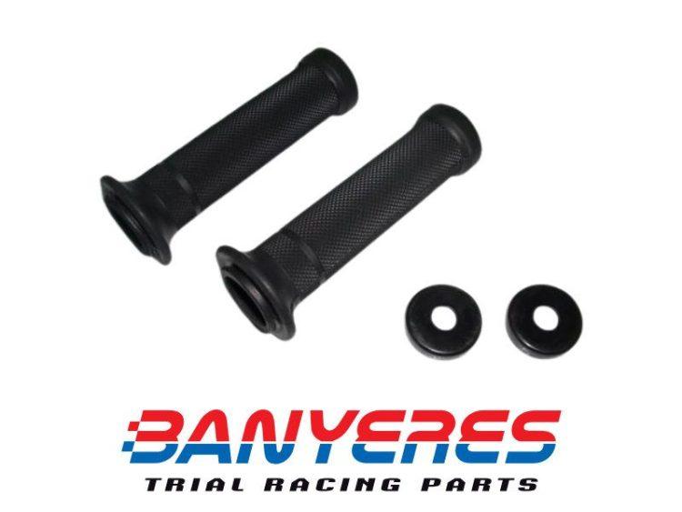 Puños originales Honda especial  trial con tapones plástico.