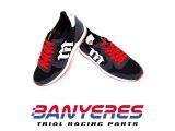 Bambas deportivas oficiales Montesa color negro tallas 36-37-38-39-40-42-43-44-45-46.