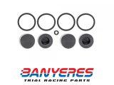 Kit recambio pistones y tóricas para pinza antigua delantera AJP 4 pistones de 24,9mm