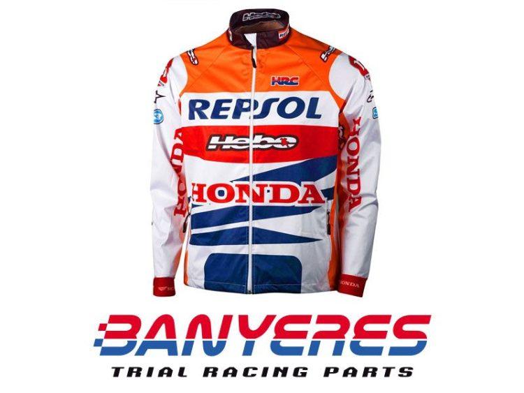 Jaketa Windtex lleuguera especial Montesa - Honda - Repsol equip oficial.