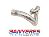 Escape delantero titanio especial para Montesa 315R años 1996-2004 con kit de juntas originales Honda.