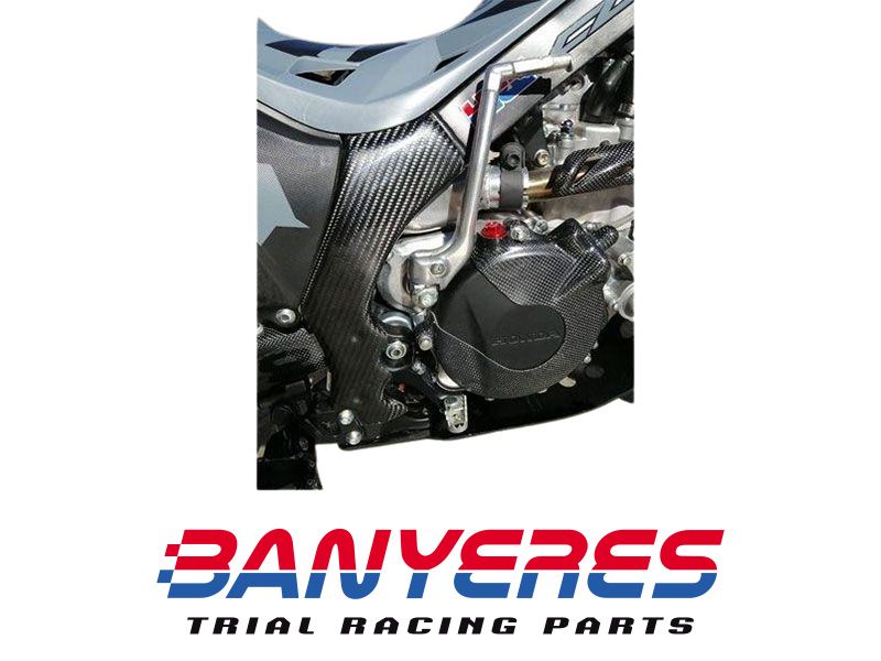 Protectors peus de xassís carboni i Kevlar per Montesa Cota 4RT tots els anys i models. - Imatge 6