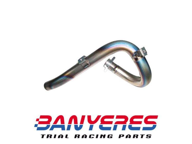 titanio speciale scarico frontale per Montesa cota 260R - 300RR - 301RR diametro 28 per lo standard di scarico posteriore 28,5mm
