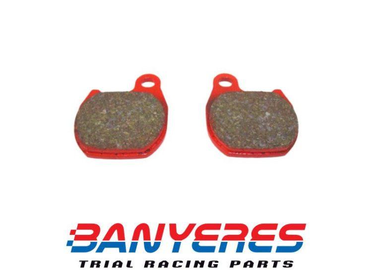 Pastilles de fre pinça davantera per a Honda RTL 250S anys 88 - 89.
