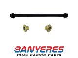 Eje basculante ergal y casquillos motor tratamiento de dureza para Montesa Cota 4RT modelos 2005 - 2026 peso 132gr