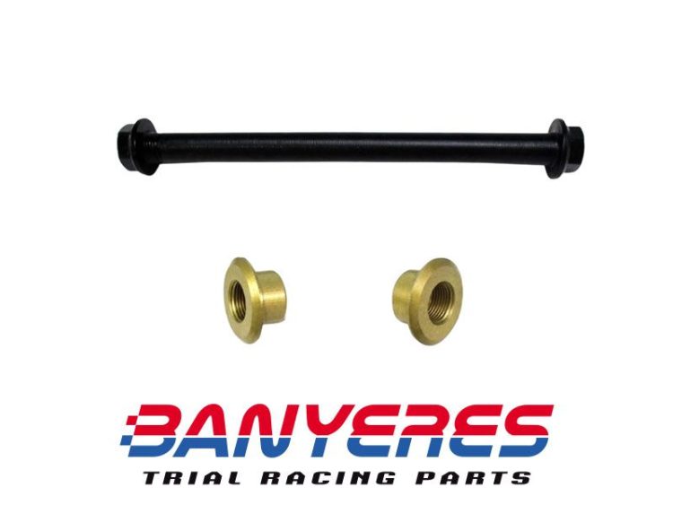 Eix basculant ergal i casquets motor tractament de duresa per a Montesa Cota 4RT models 2005 - 2027 pes 132gr