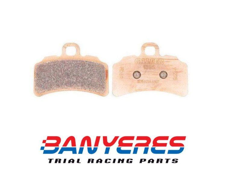 Pastilles fre davanter Sintered per a pinces nova monoblog BPGFG1395-FD223