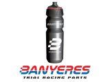 Bote plata para bebida isotónica de 750ml especial deporte, con dosificador antigoteo Tacx.