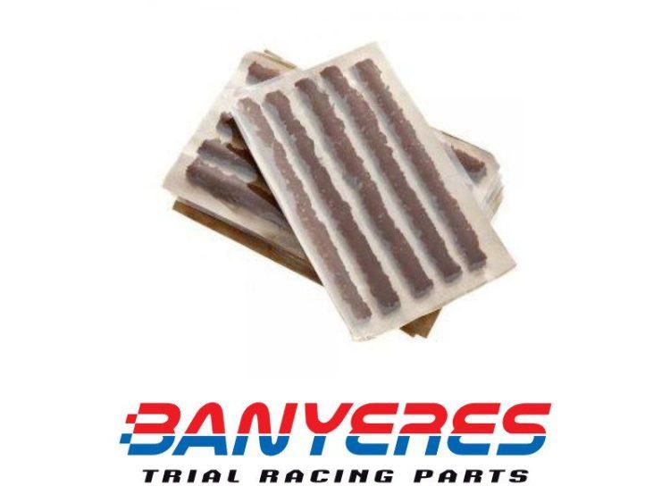 Tires reparador per a pneumàtics tubeless quantitat 10 tires