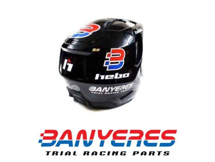 Casc Hebo Zone Pro negra JbanyeresParts. Stock S - M - L - XXL