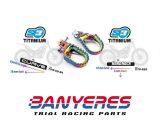 Estriberas S3 de titanio inclinadas TITR-CU-64