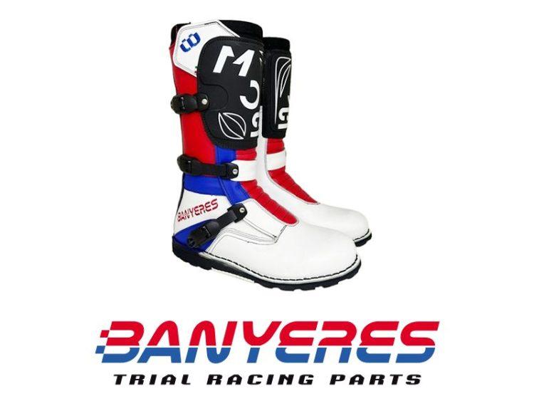 Botes trial MOS model JbanyeresParts color blanc talles des de 38 - 39 - 40 - 41 - 42 - 43 - 44 - 45 - 46 - 47